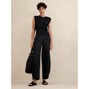 Banana Republic Black Wide Leg Pants
